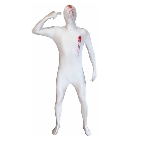 NWT Morphsuits Men's Bullet Hole Halloween Costume - Picture 1 of 2
